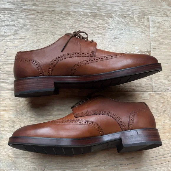 🔥NEW🔥Cole Haan GrandBrogue Wingtip Oxford Shoes sz9 Price Firm !